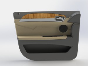 door panel - bmw - x6 Modello 3D