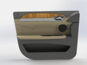 door panel - bmw - x6 3D Model