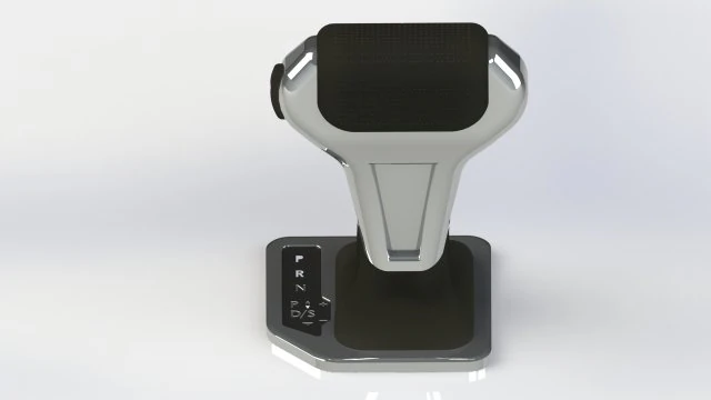 automatic gear shift audi r8 3D Model .c4d .max .obj .3ds .fbx .stl .blend 