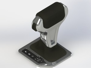 automatic gear shift audi r8 Modèle 3D