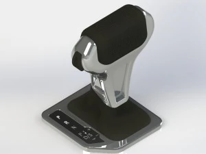 automatic gear shift audi r8 3D Model