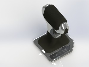 automatic gear shift audi r8 Modèle 3D