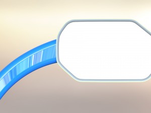 mirror light - audi q7 3D 모델