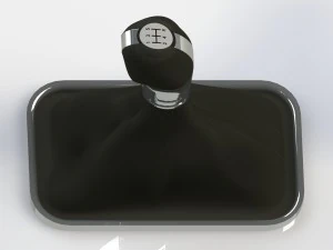 vw-golf 5 manual shifter 3D Model