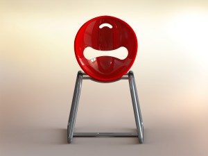 kitchen chair 3D 모델
