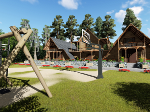 triangle house Modelo 3D