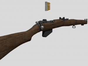 lee enfield Modelo 3D