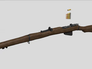 lee enfield 3D Model