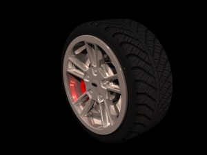 tire 3D 모델