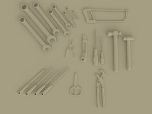 tools 3D 모델