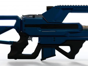 Assault rifle 3D Model