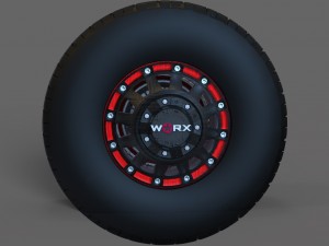 tire 1917 3D 模型