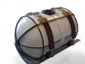 old survival vehicle Model 3D