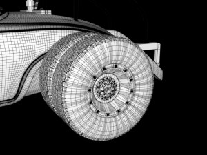 old survival vehicle Model 3D