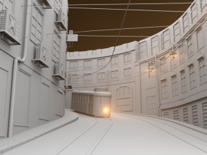 road Modello 3D