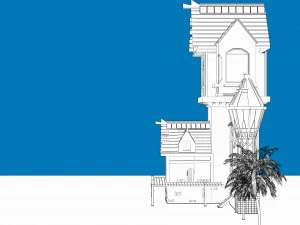 hilltop house 3D Model