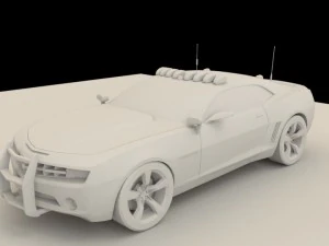 camaro Modèle 3D