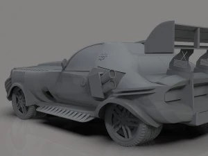 Shark car 3D Model