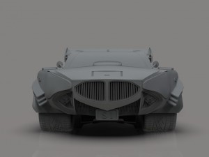 Shark car Modelo 3D