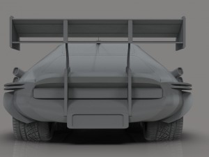 Shark car Modelo 3D