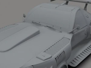 Shark car 3D Model