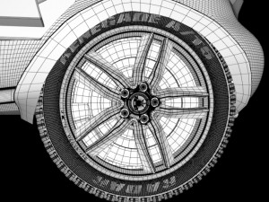 Shark car Modelo 3D