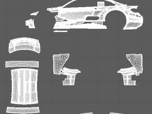 bmw 3D 모델