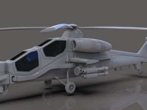helicopter 3Dモデル