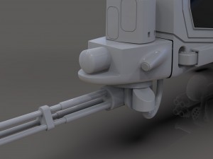 helicopter 3D 模型