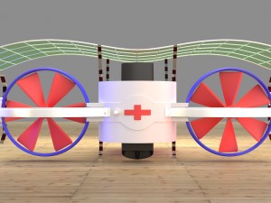 Rescue aircraft 3D Model