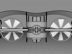 Rescue aircraft 3D Model