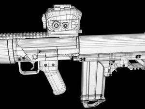Van den bergh rifle 3D Модель