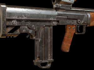 Van den bergh rifle 3D Модель