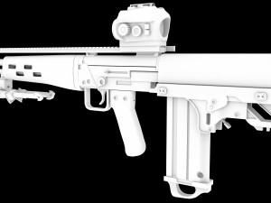 Van den bergh rifle 3D Модель