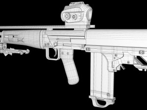 Van den bergh rifle 3D Модель