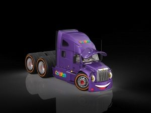 Caravan face Model 3D