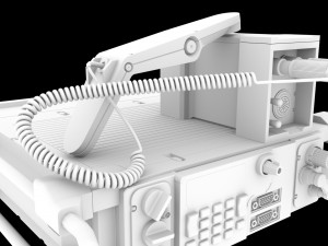 Military radio 3D Model