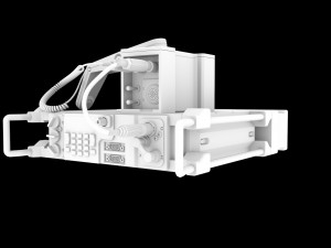 Military radio 3D Model