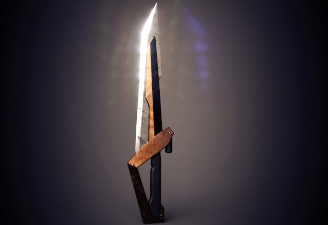 dagger2 3D Model .c4d .max .obj .3ds .fbx .stl .blend 