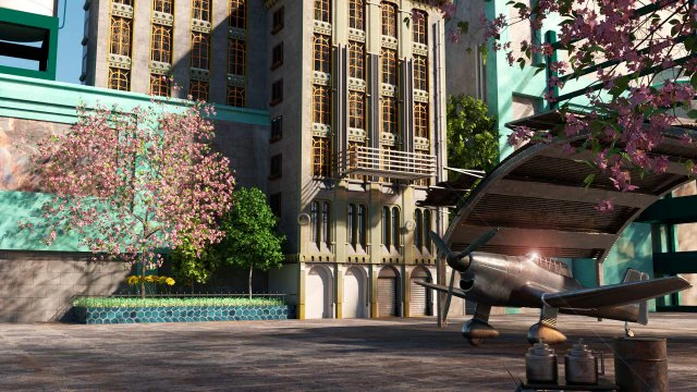 edif&iacute;cios antigos Modelo 3D .c4d .max .obj .3ds .fbx .stl .blend 