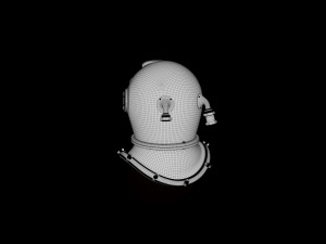 Deep sea helmet Modelo 3D