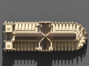 Notre dame Modelo 3D