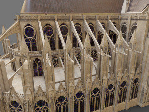 Notre dame Modelo 3D