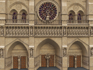 Notre dame Modelo 3D