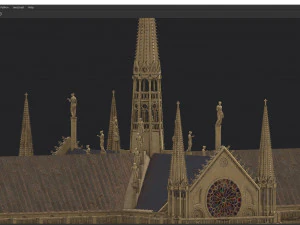 Notre dame 3D Model