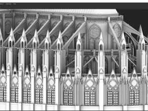 Notre dame 3D Model