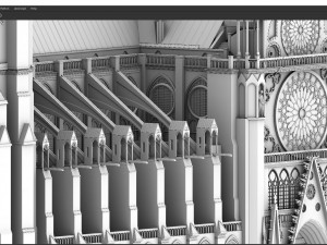 Notre dame Modelo 3D