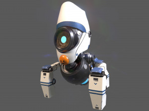 sentry bot - bullet ville 3D Model