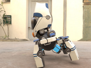 sentry bot - bullet ville 3D Model