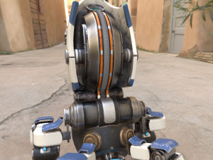 sentry bot - bullet ville 3D Model